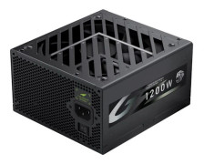 GameMax GZ Series GZ 1200G BK - Nätaggregat (intern) - ATX12V 3.1 - 80 PLUS Gold - AC 110-240 V - 1200 Watt - aktive PFC - svart