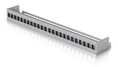 Ubiquiti - Blank keystone-patchpanel - rackmontering - 1U - 24 portar