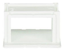 Assembly piece for Wall box - long, 2 pcs., White