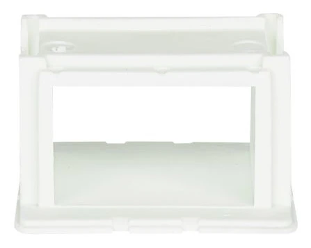 Assembly piece for Wall box - long, 2 pcs., White