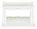Assembly piece for Wall box - long, 2 pcs., White