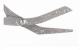 Stainless Steel Eyebrow Scissors Black