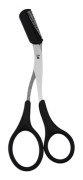 Stainless Steel Eyebrow Scissors Black