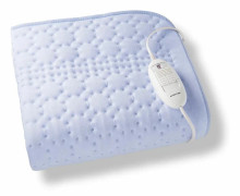 Enkel elektrisk undertäcke, fleece, 150x80 cm, 3 värmelägen