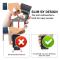 Men's Card Holder - Retractable Card Holder - Secure - RFID - Protection - for 10 Cards - Black
