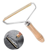 Manuell anti-noppborste (1-pack), luddrakappar, bärbar luddborttagare för vävda rockar, tröjor, mattor, gardiner och soffor