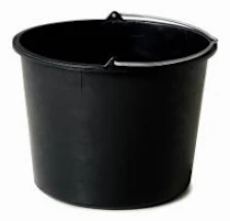 Byggskopa, 20 liters kapacitet, metallhandtag