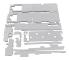 For TS205 TS305 TS5050 5051 Ts8150 TS8080 Waste Ink Pad Ink Absorber Sponge