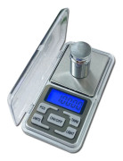 Digital Pocket Scale, Portable Jewelry Scale 0.01 - 500g Silver