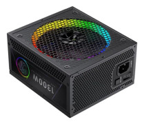 GameMax RGB Series RGB PRO 1300P - Nätaggregat (intern) - ATX12V 3.1 - 80 PLUS Platinum - AC 110-240 V - 1300 Watt - svart