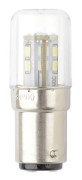 TRU COMPONENTS TC-13776152 LED-signallampa vit BA15d 12 V/DC, 24 V/DC 200 lm