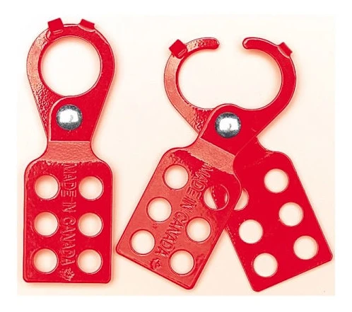 Brady 236920, Röd, Gjuten aluminium, 6 styck, 1 styck, 38,5 mm, 6,81 mm