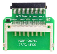 CY Minneskortadapter CF Compact Flash Minneskort till 50-stifts 1,8 tums IDE-hårddisk SSD-omvandlaradapter för Toshiba