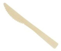 Kniv Verive bambu naturbrun L160mm,100 st/ps - (100 st.)