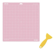 LOKLiK skärmatta 3-pack - rosa tyg självhäftande (SG-GJ-0004-US-L-B2B)