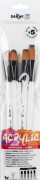 Darwi borstsats 5 st. Medium set 3