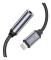 Tech-Protect UltraBoost Lightning / mini jack 3.5mm adapter - black