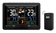 ELEKTRONISK UTOMHUS/INTERNTERMOMETER.