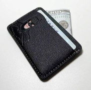 Personalized Batman Logo Leather Wallet and Card Holder 1 pc B1