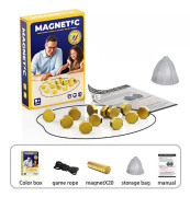 Magnetiskt schackspel Nya spel för familjen Roligt magnetiskt schackspel Gold
