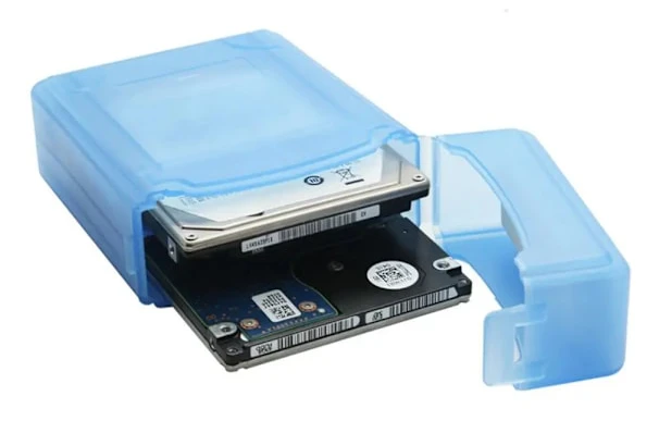 Externt hårdfodral Antistatiskt 2,5-tums SATA IDE HDD hårddisk skyddsfodral förvaringslåda