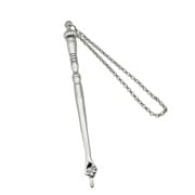 Bibelpekare Elegant Handpekare för Bar Mitzvah Toraläsning Mitzvah Silver Lök Huvud