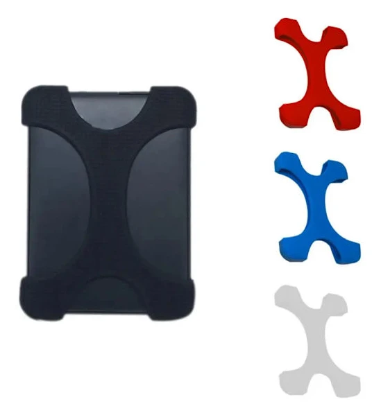 Silikon HDD-fodral Stötsäkert skydd 2,5 tum 2,5 tums hårddiskband för