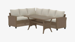 Hörnsoffset 6-sits Brentwood Utomhus - Beige