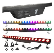 LIGHT4ME MATRIX BAR 18x8W RGBW belysningslist scenbelysning ljusdekoration