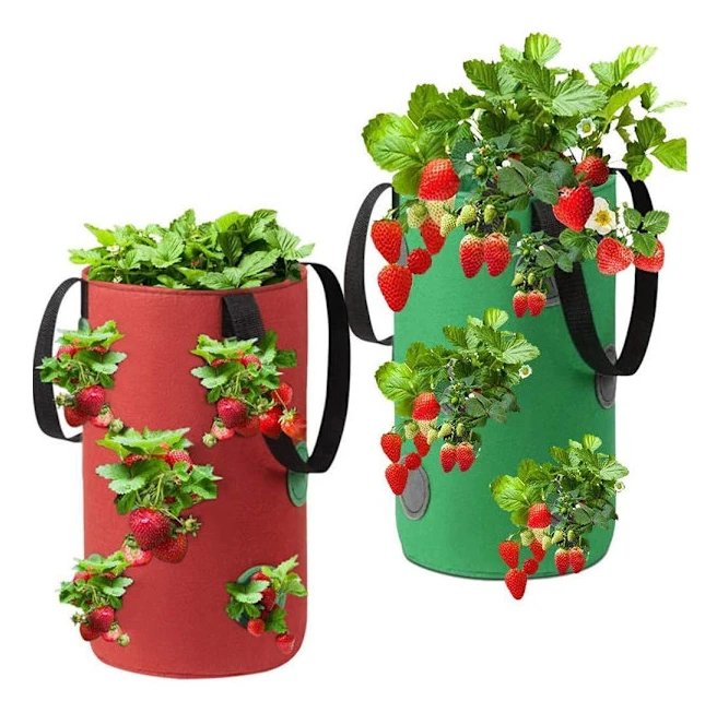Strawberry Growing Bag, Breathable Strawberry Bag