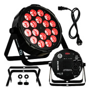 LIGHT4ME scenprojektor LED KOLOROFON DISCO PAR 18x12W RGBWA-UV DMX
