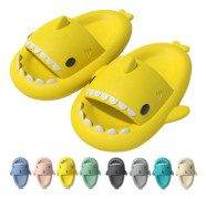 Hajtofflor EVA Hajtofflor Barn Kvinnor Män Mjuka Flip-flops Sandaler Inomhustofflor Gul 24-24.5cm Yellow 24-24.5cm