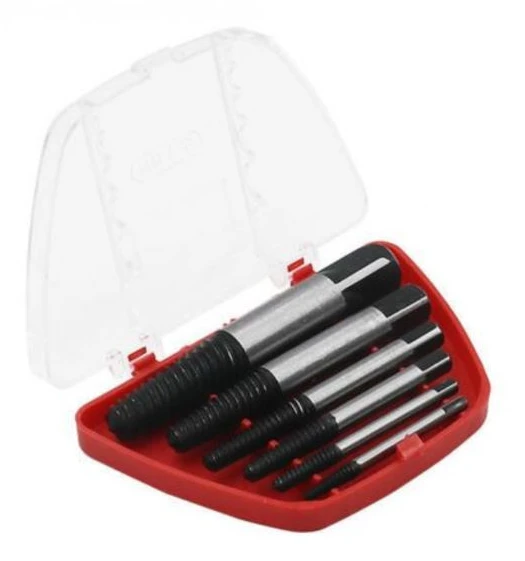 Bultutsugssats för 12 mm, 8,6 mm, 6,3 mm, 5,4 mm, 3,7 mm, 3,5 mm bultar, 6 delar (FMY)