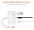 10/100 Mbps Lightning till RJ45 Ethernet LAN Nätverksadapter för iPhone/iPad med 8-stifts Lightning-kontakt