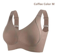 Damunderkläder utan spår Hög kvalitet Oversized Utan stål Coffee Color XL