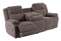 Drevia Reclinersoffa 3-sits Elektrisk - Mullvadsfärgat