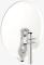 Fuba DAL 800W vit SAT-spegel 80cm aluminium (11003015)