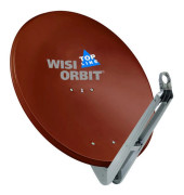 Wisi OA 85 I satellitantenner Brun, Röd