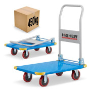 Vagn - transportvagn - hopfällbar - HIGHER - max. 450kg