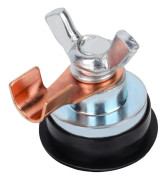 1 st magnetisk jordklämma för svetsning, justerbar magnetisk svetsstödklämma, multifunktionella sugsvetsningstillbehör