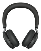 Jabra Evolve2 75 - Headset - på örat - Bluetooth - trådlöst, kablage - aktiv brusreducering - USB-A - brusisolering - svart - Certifierad för Micro...