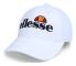 Ellesse - Vit adjustable Keps - Vili Cap White Adjustable @ Hatstore