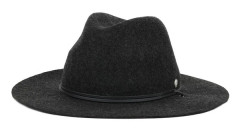 Coal - Svart trilby Hatt - Lee Heather Black Trilby @ Hatstore