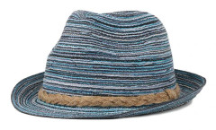 Barts - Blå trilby Hatt - Holbox Navy Trillby @ Hatstore