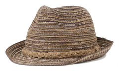 Barts - Brun trilby Hatt - Holbox Sand Trillby @ Hatstore
