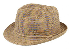 Barts - Beige trilby Hatt - Kids Tautira Hat Natural Trilby @ Hatstore