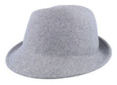 Seeberger - Grå trilby Hatt - Felt Smoke Gray Trillby @ Hatstore