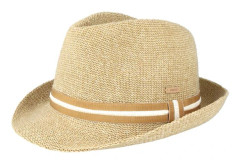 Barts - Beige trilby Hatt - Woltz Natural Trilby @ Hatstore