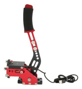 G27 G25 G29 G920 T500 2 i 1 USB-handbroms för ONE Series S/X PC - Säker och pålitlig Sim Racing Game Handbroms (Röd)