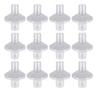 Dasing 12-pack universella CPAP in-line filter som passar in-line utloppsfilter kompatibla med CPAP/BiPAP-maskiner för 22MM 25MM slangfiltermaskiner